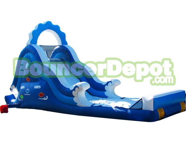 rental blow up water slides